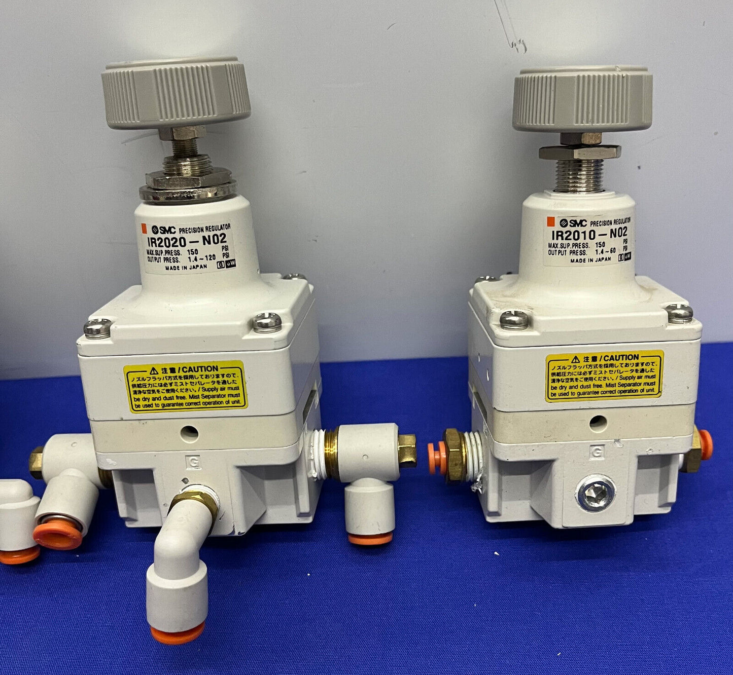 SMC PRÄZISIONSREGLER IR2020-N02 150 PSI MAX - 1 LOT ANZAHL 4