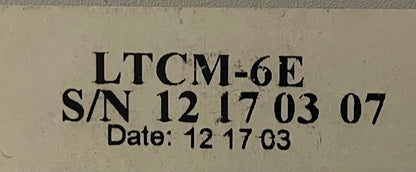 CHATILLON LTCM-6 LTCM-6E SPANNUNGSTESTGERÄT MIT MOTORISIERTER KRAFTMESSUNG - TEILEREPARATUR