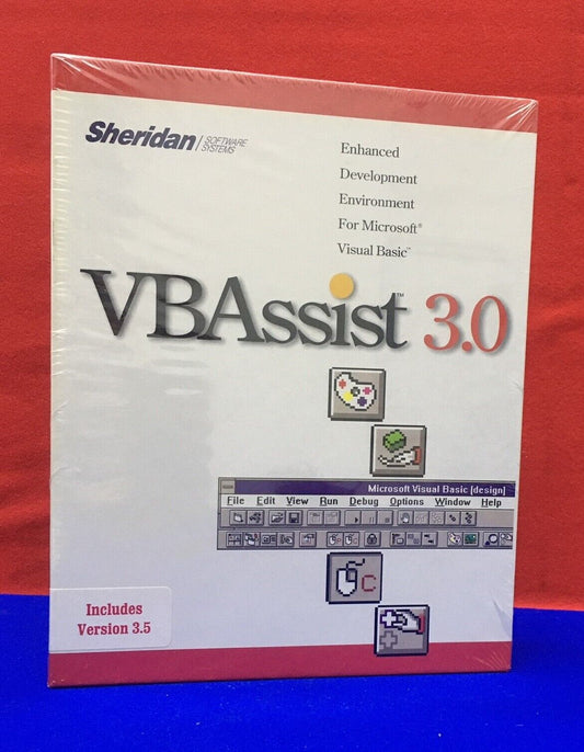 SHERIDAN SOFTWARE SYSTEMS VBASSIST 3.0 / INCLUDES VERSION 3.5 / 3.5" MEDIA