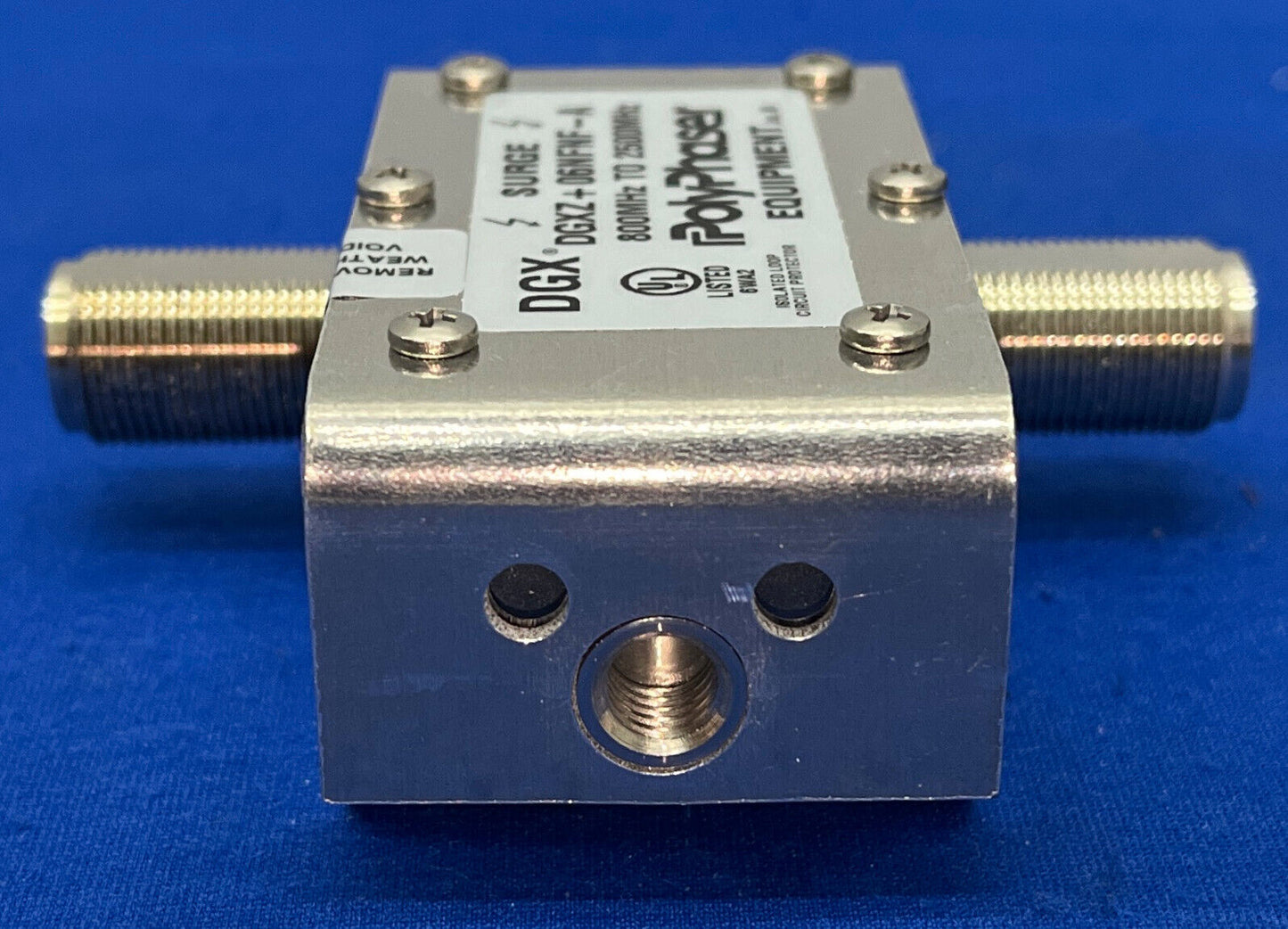 POLYPHASER ®  EQUIPMENT DGX ® / DGXZ+06NFNF-A ISOLATED LOOP CIRCUIT PROTECTOR