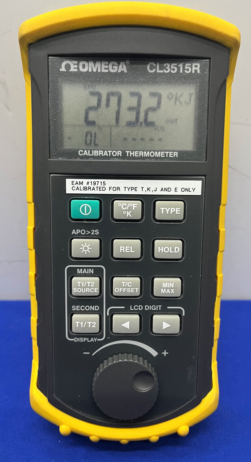 OMEGA CL3515R CALIBRATOR THERMOMETER / NO PROBES INCLUDED IN SALE