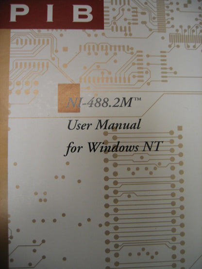 NATIONAL INSTRUMENT PCI-GPIB-1EEE 488.2 COMPUTER INTERFACE PC CARD SN A54178