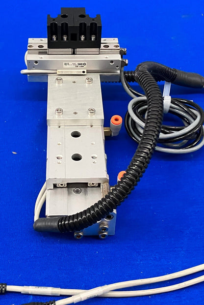 SMC MXS 8-50 AND MHF2-8D2 SLIDE PRESS ASSEMBLY