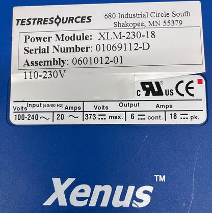 RECURSOS DE PRUEBA SERVO ACCIONAMIENTO XENUS MACRO XLM-230-18