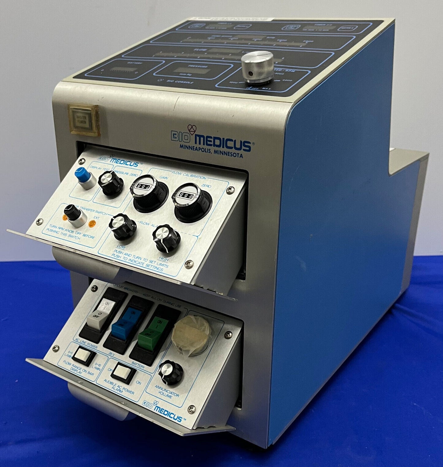 BIOMEDICUS ™ BIO CONSOLE 540 PUMPE - OHNE STROMVERSORGUNG - FÜR TEILE/REPARATUR 