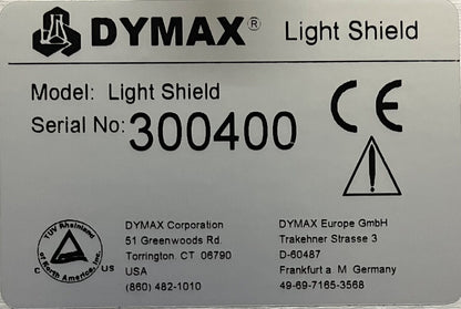 DYMAX 2000 UV-LICHTHÄRTUNGS-FLUTSYSTEM mit LICHTSCHUTZ, KEINE STROMVERSORGUNG FÜR TEILE 