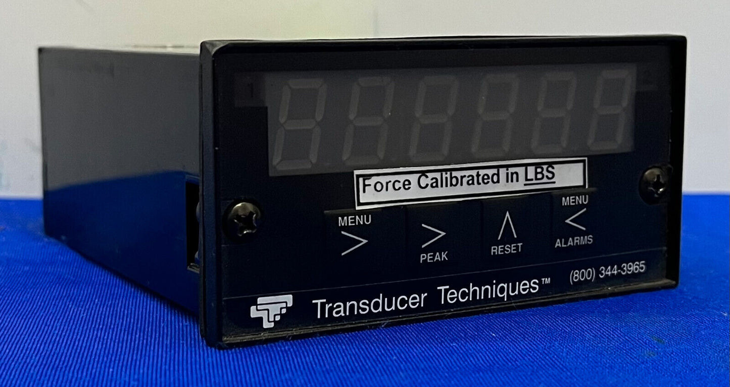 TRANSDUCER TECHNIQUES DPM-3 PANEL METER DIGITAL LED 5VDC