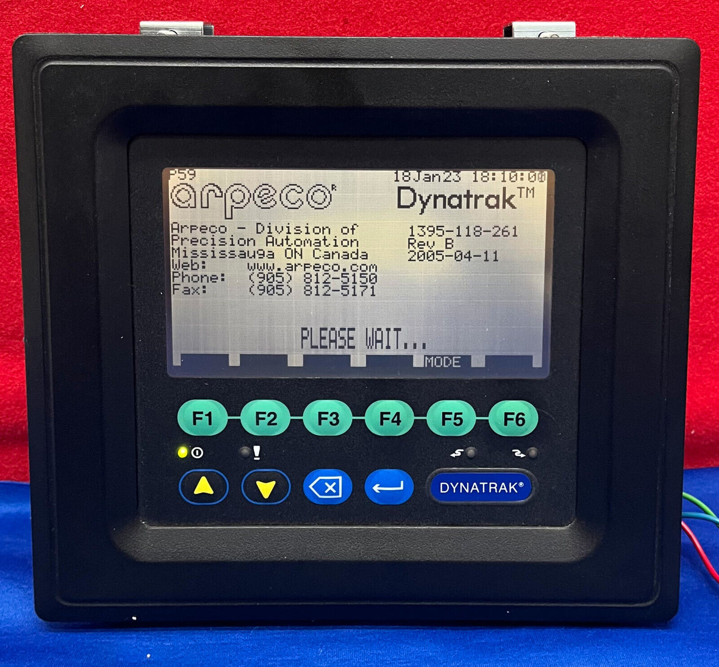 INTERFAZ DE OPERADOR FANUC GE IC752BDT100 FD / IC752BDT100-FD PANEL DE DATOS 240F