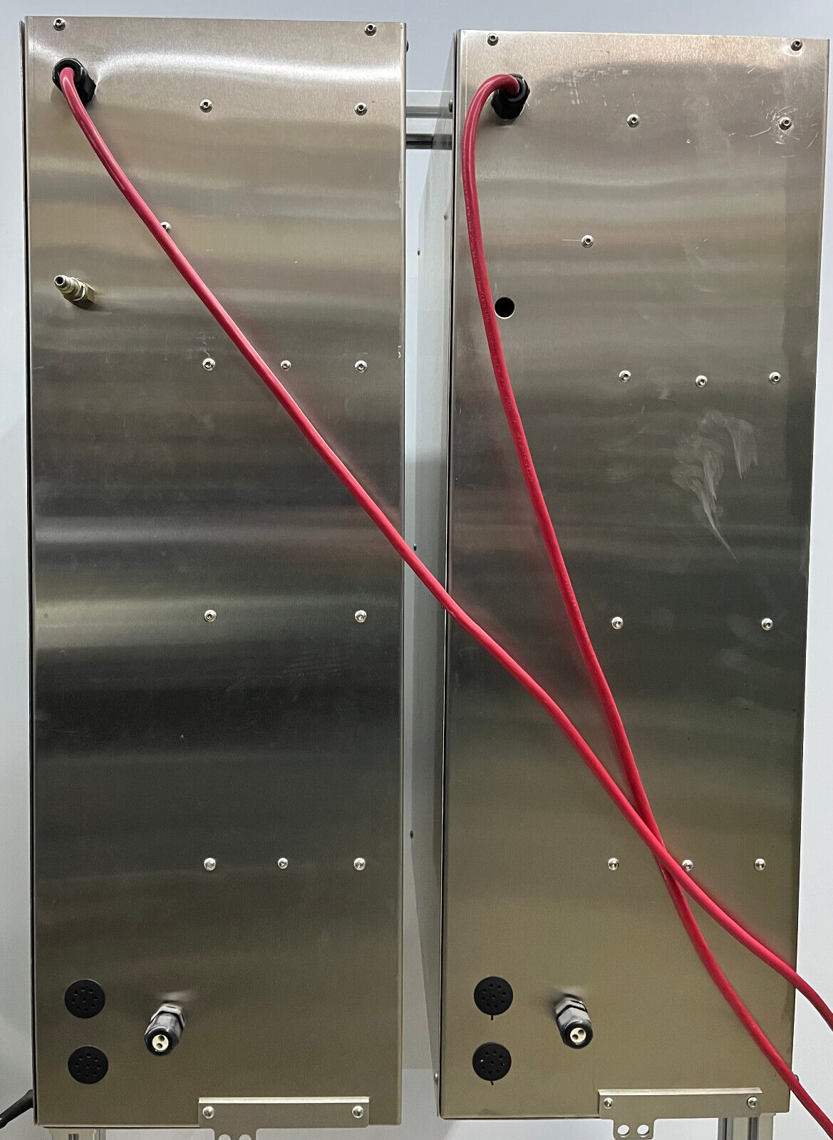 CUSTOM VERTICAL DOUBLE SS LOW TEMP AMBIENT TO 110F SOAKING CURING OVEN