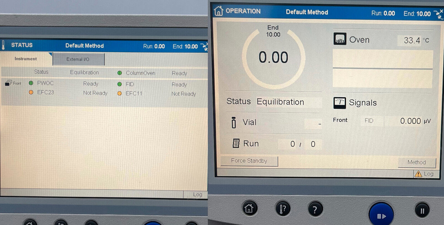 BRUKER 450-GC GAS CHROMATOGRAPH 120V - ITEM FOR PARTS/REPAIR