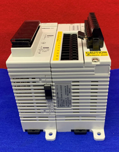 Keyence SL-T11R Safety Control Relay Terminal & SL-U2 Power Supply 24VDC