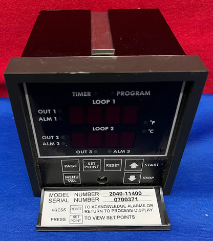 CHROMALOX 2040 / 2040-11400 DUAL LOOP CONTROLLER