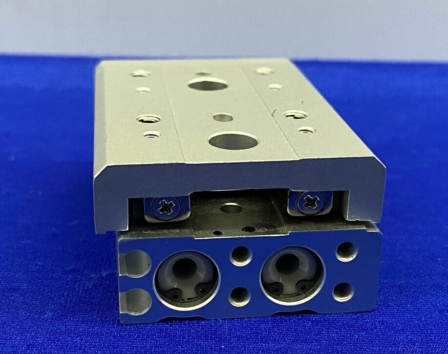 SMC MXS8-10 ZYLINDER-SCHLITTENTISCH DOPPELSTANGENDRUCK 0,15 - 0,7 MPa