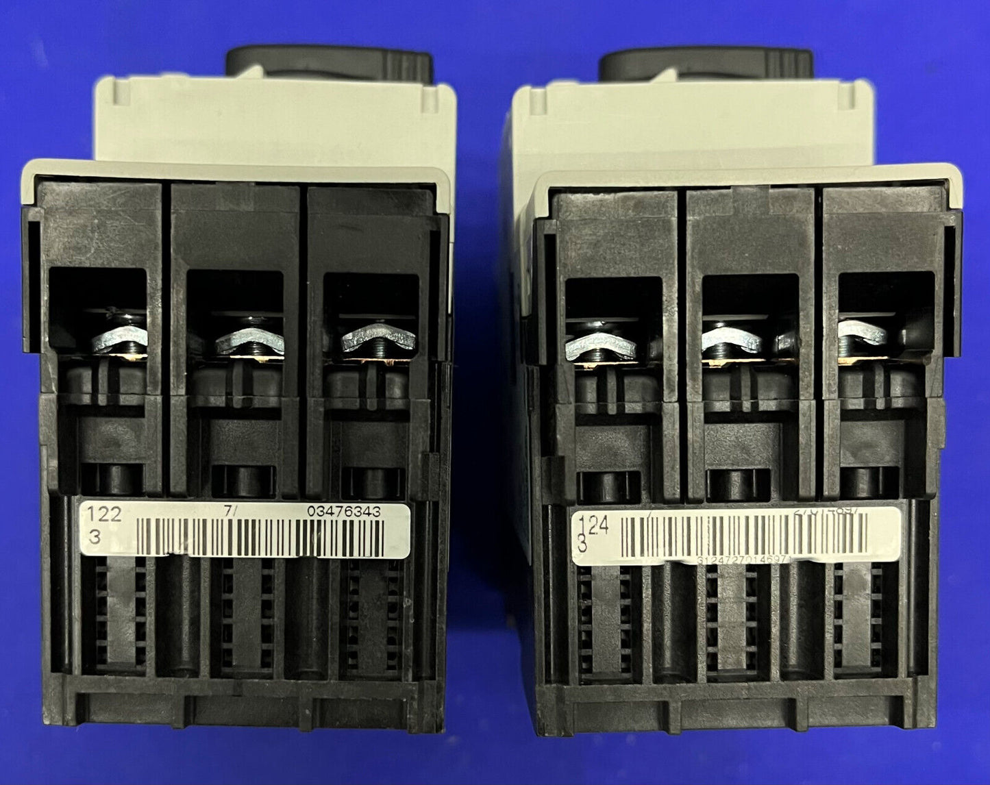 Allen Bradley AB CASE CIRCUIT BREAKER - 1 LOT 1 EACH - 140UD6D3C20 & 140UD6D3C15