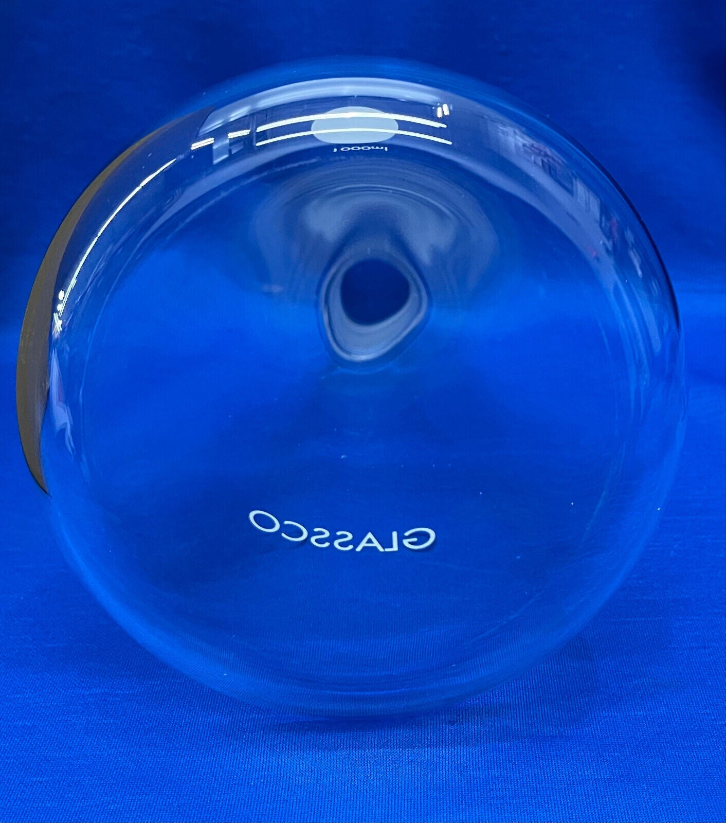 GLASSCO 1000 mL GLASS LAB FLASK GRADUATED With GROUND JOINT GLASS