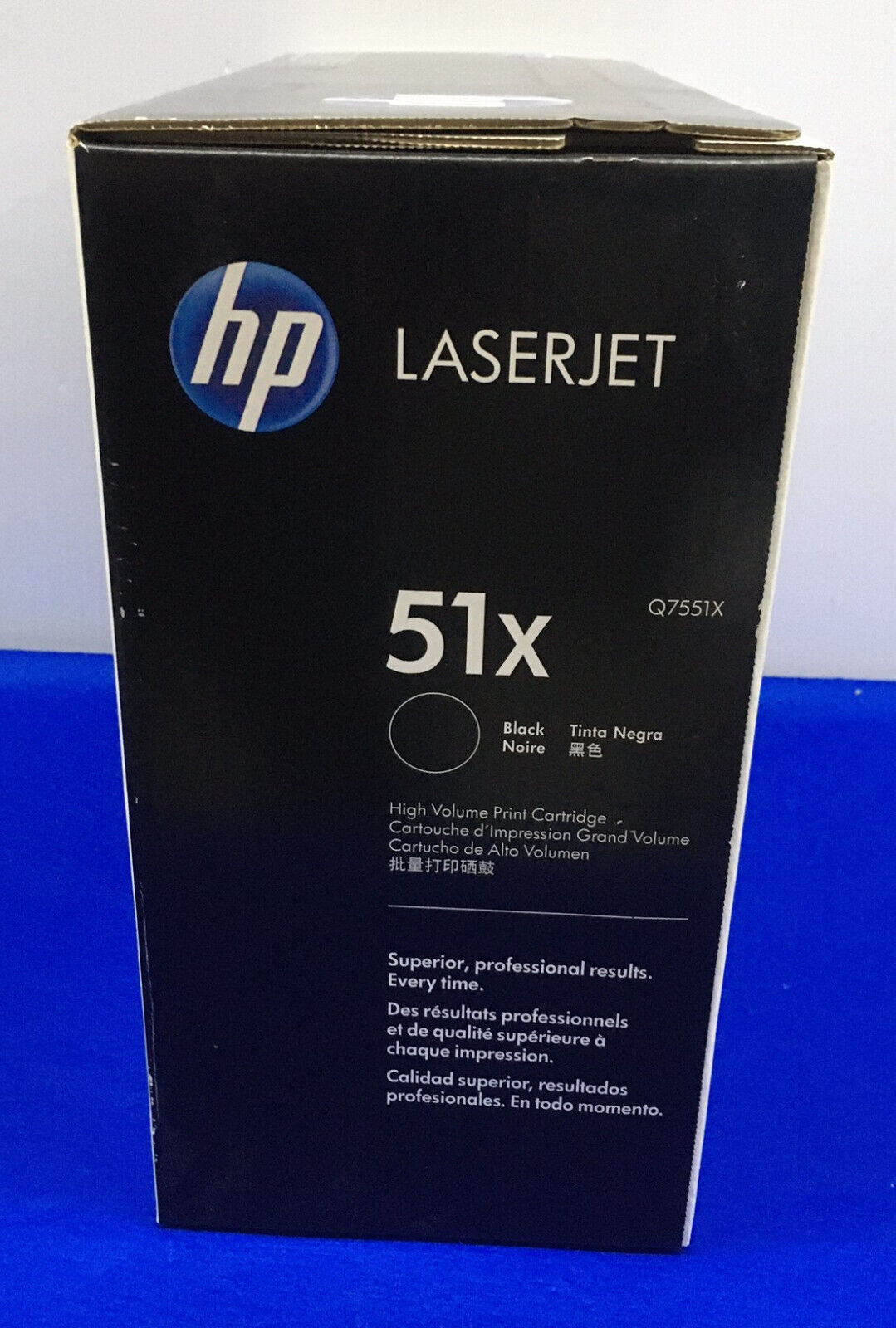 HP HEWLET PACKARD  51X Q7551X LASERJET BLACK HIGH VOLUME PRINT CARTRIDGE