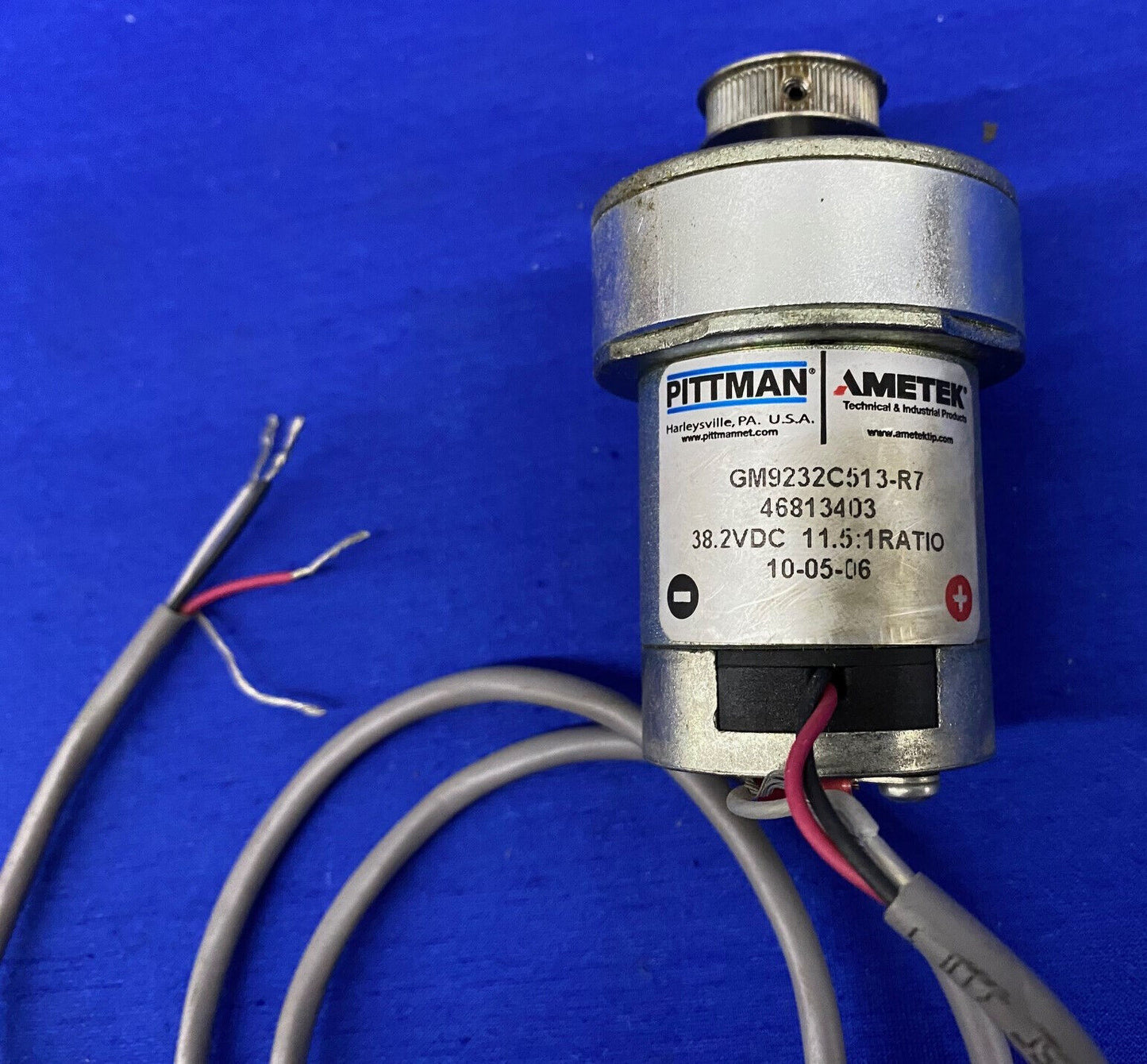 MOTORREDUCTOR PITTMAN ® / AMETEK ® GM9232C513-R7 / GM9232C513R7 / 46813403, 38,2 V CC