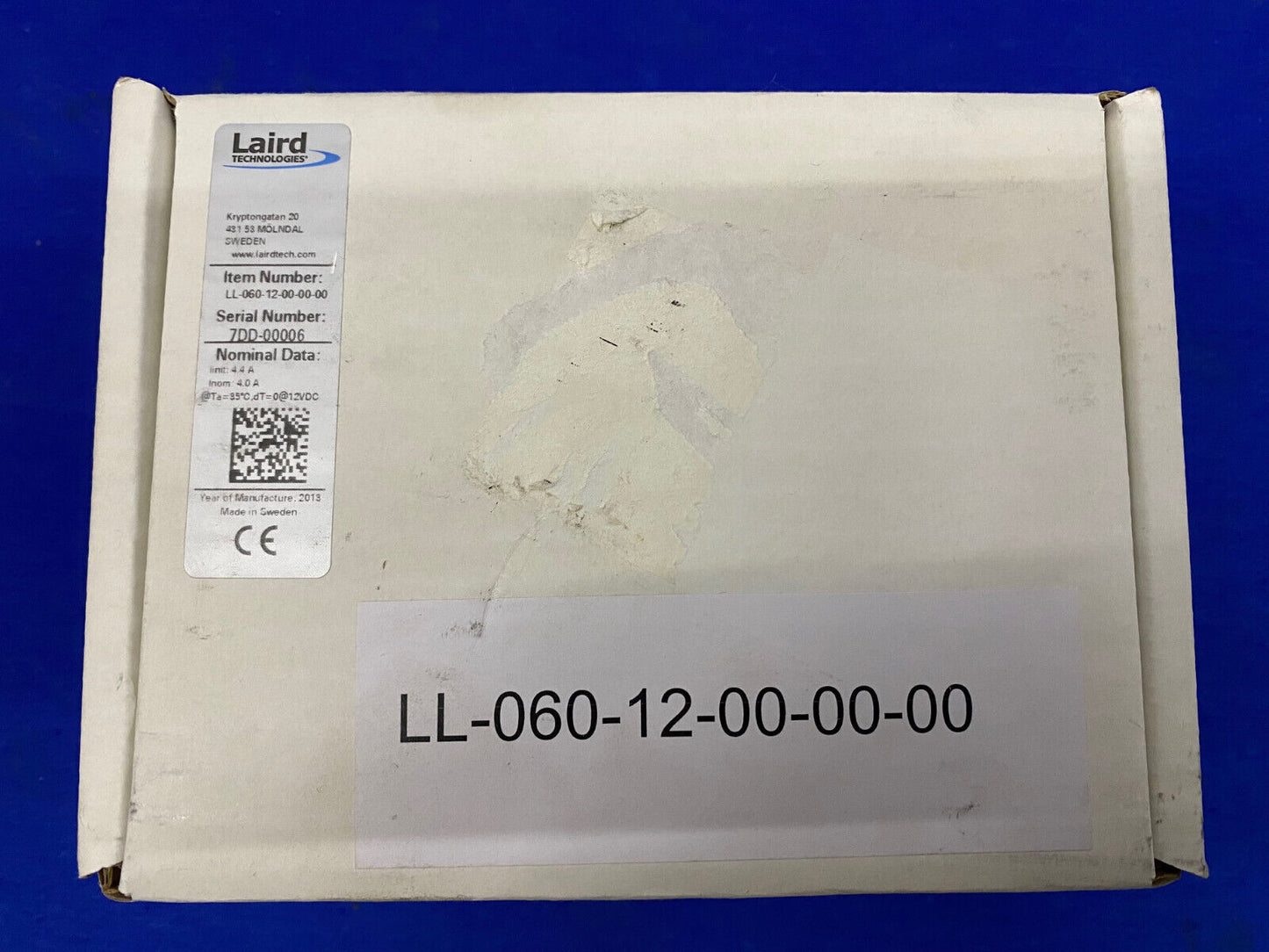 LAIRD TECHNOLOGIES ® LL-060-12-00-00-00 LIQUID/LIQUID THERMOELECTRIC ASSEMBLIES