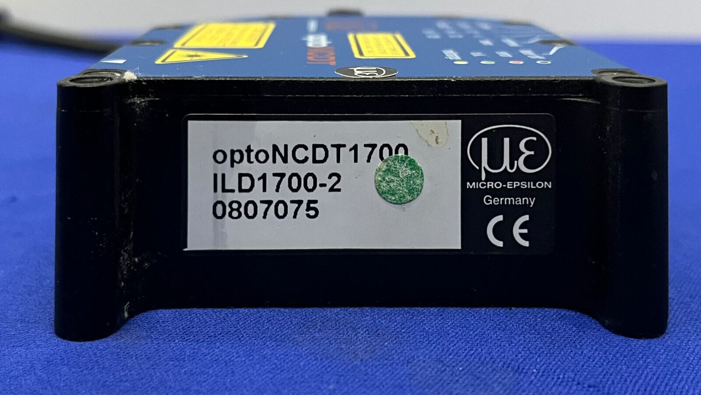 MICRO-EPSILON OPTONCDT LASER OPTONCDT1700 ILD1700-2 SENSOR