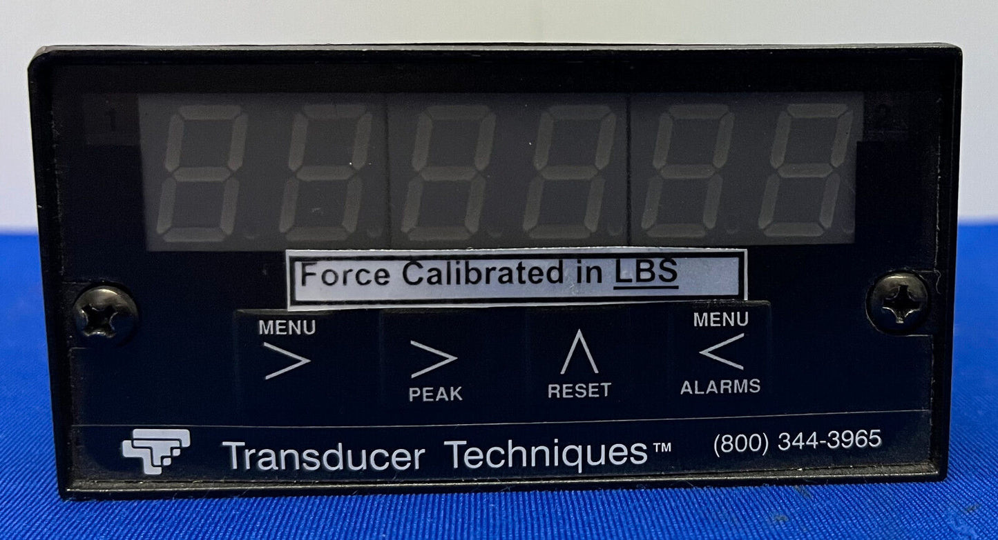 TRANSDUCER TECHNIQUES DPM-3 PANEL METER DIGITAL LED 5VDC