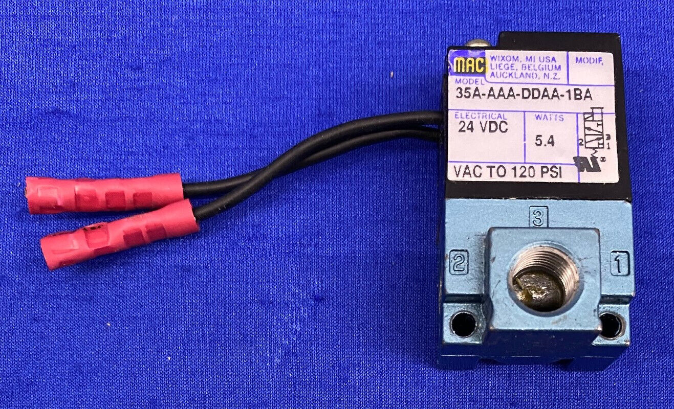 MAC 35A-AAA-DDAA-1BA / 35AAAADDAA1BA SOLENOID VALVE