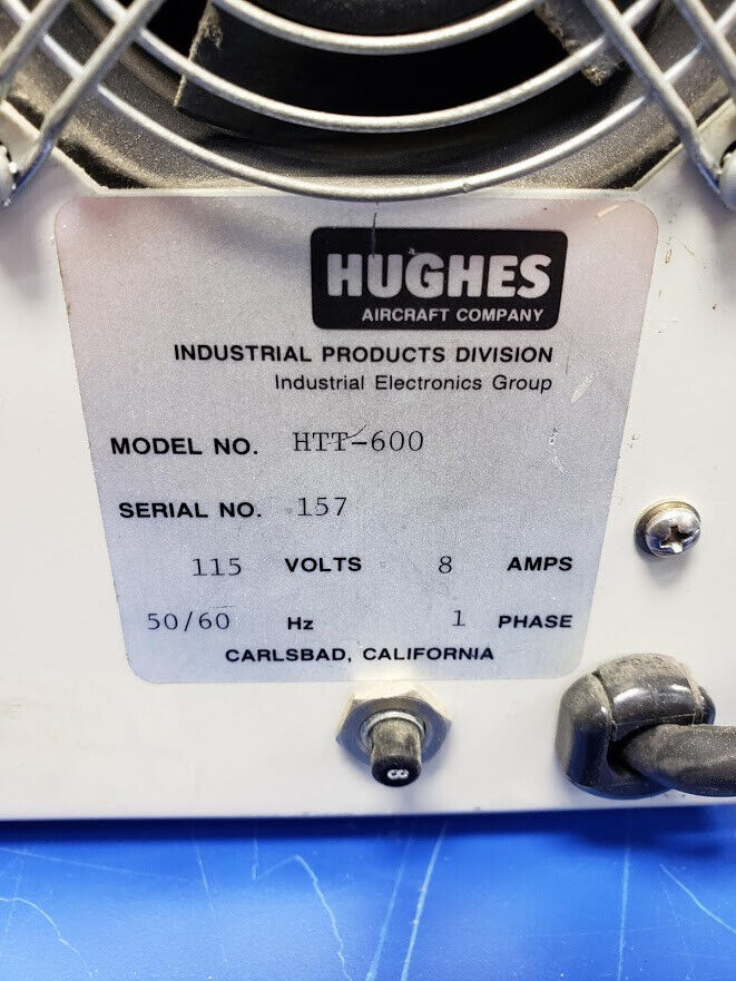 HUGHES VTA-96 MICROWELD HEAD/HUGHES SOLDERITE HTT-600 REFLOW SOLDER SUPPLY-PARTS