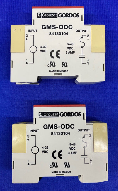 CROUZET GORDOS GMS-ODC 84130104 SOLID STATE RELAY MODULE - 1 LOT OF QTY 2