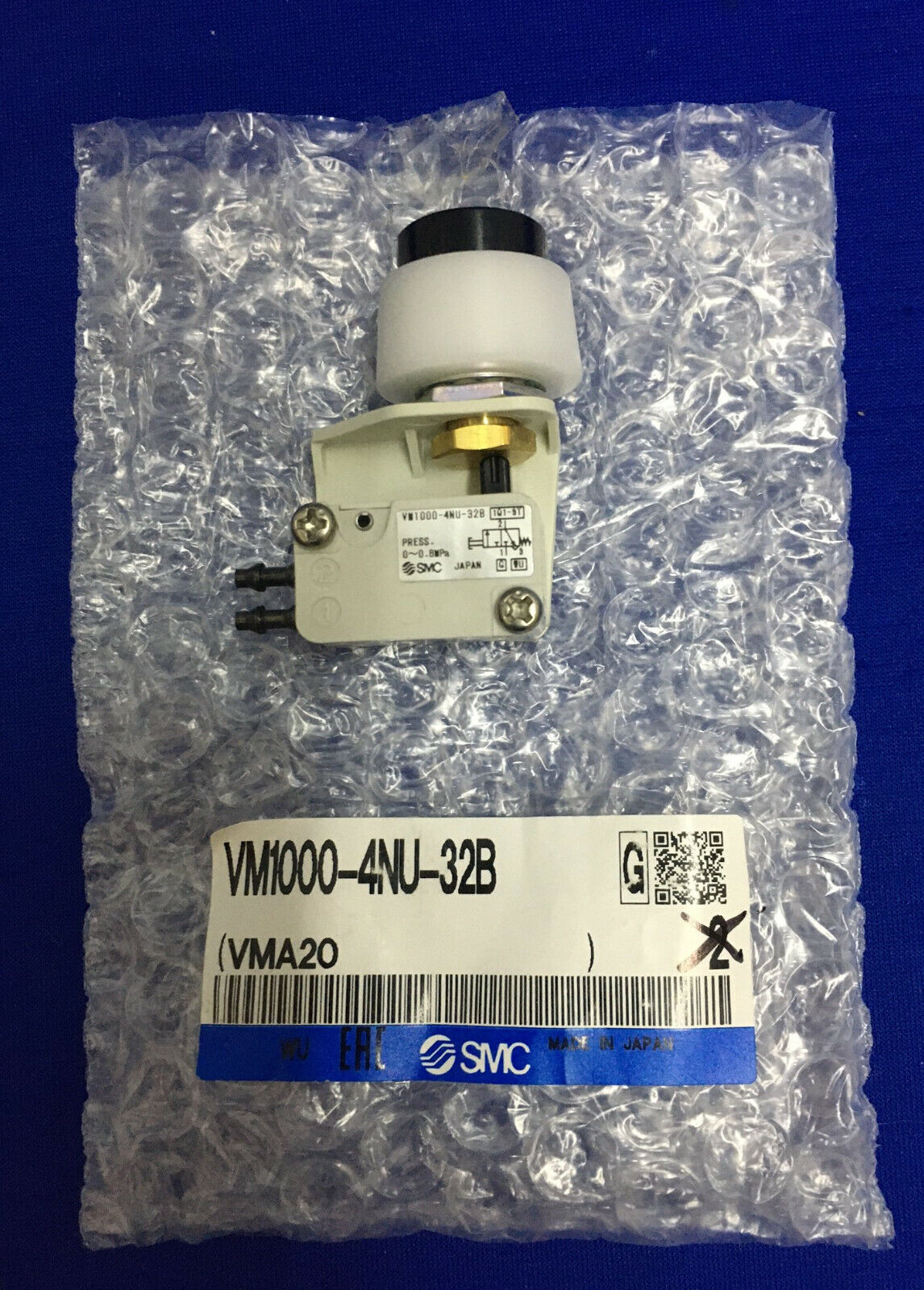 SMC VM1000-4NU-32B VALVE,MECHANICAL VALVE WITH ACTUATOR