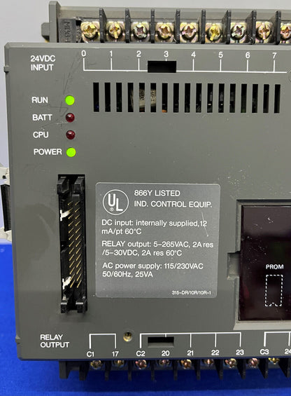 TEXAS INSTRUMENTS / SIEMENS 315DR RELÉ DEL MÓDULO DEL PROCESADOR CENTRAL