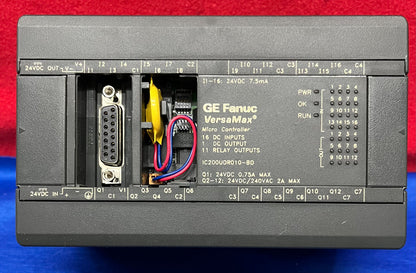 GE FANUC VERAMAX ®  IC200UDR010-BD MICRO CONTROLLER 24VDC