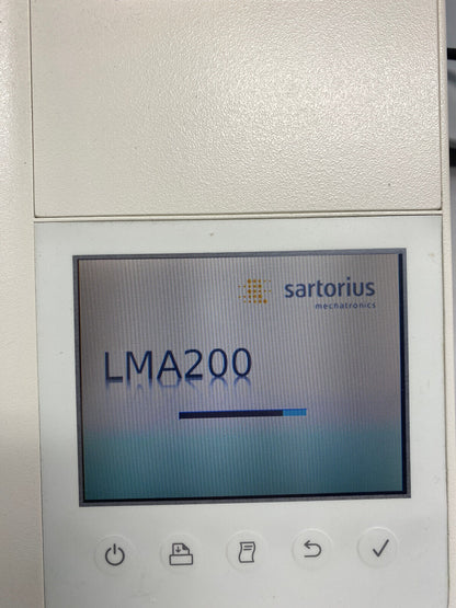 Analizador de humedad Sartorius LMA200PM con secado por microondas y balanza incorporada