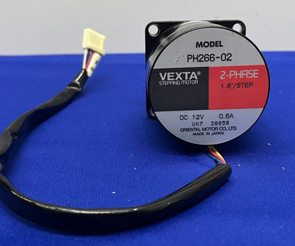 ORIENTAL VEXTA ®  PH266-02 STEPPING MOTOR 2 PHASE 1.8/STEP 12VDC 0.6A