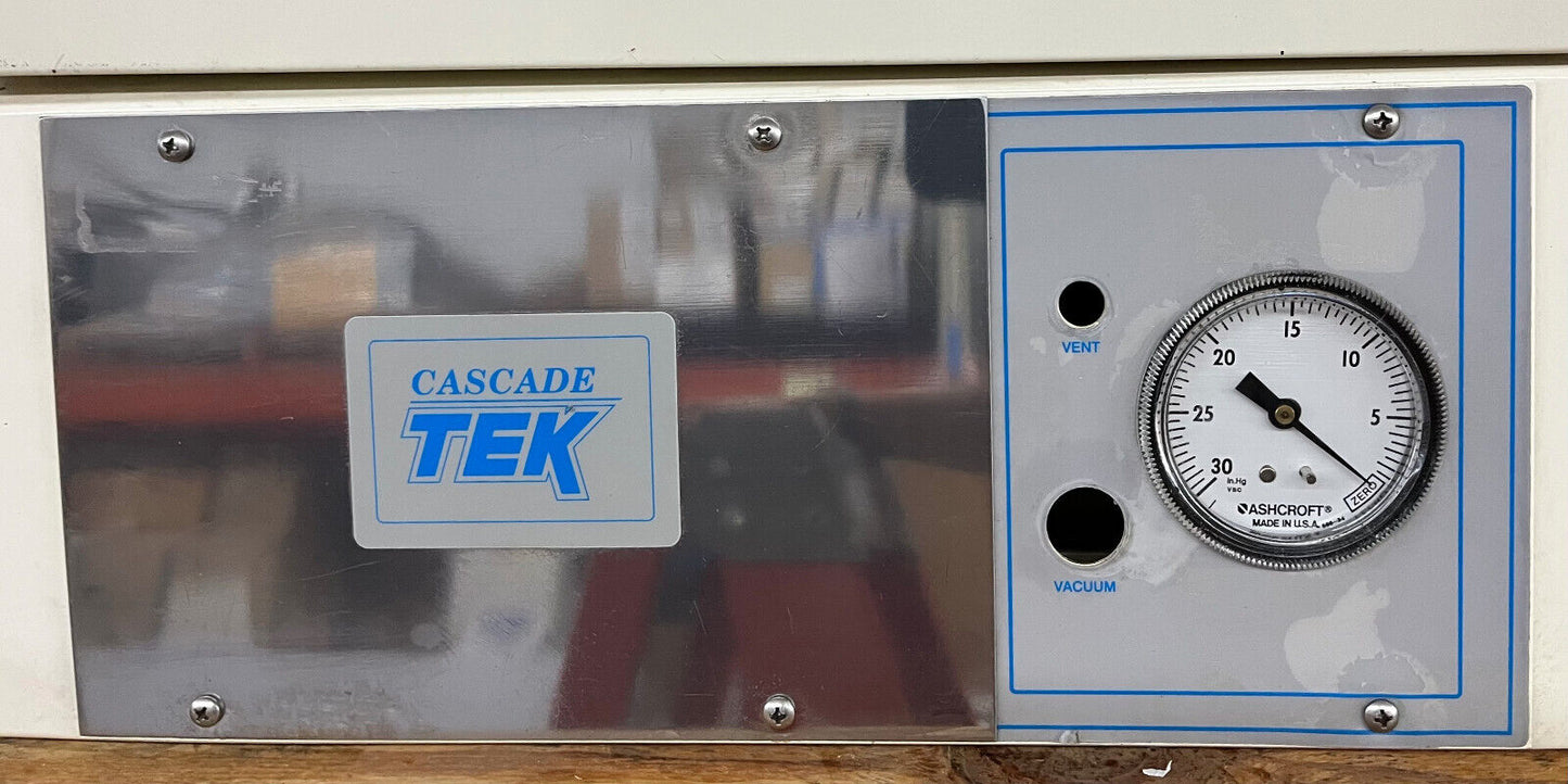 CASCADE TEK TVO-2 ZZMFG 9100834 ZZMFG VACUUM CHAMBER NO HEAT/VACUUM PUMP - PARTS