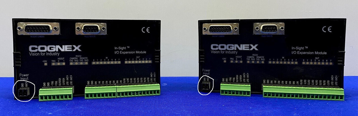 MÓDULO DE EXPANSIÓN DE E/S COGNEX IN-SIGHT ™ 800-5758-1J / 80057581J - 1 LOTE CANTIDAD 2