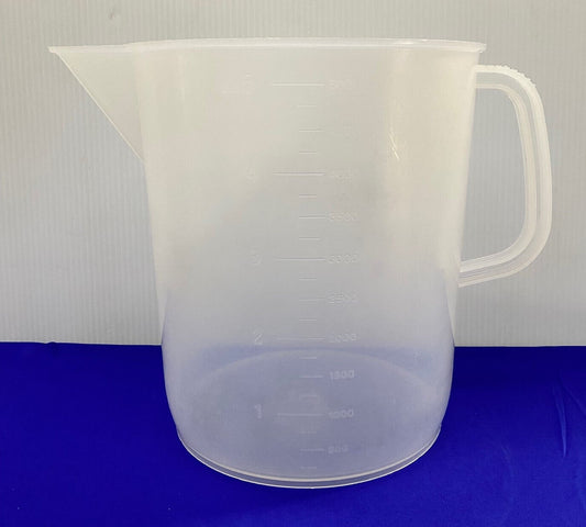 KARTELL ® 5 LITER / 5000ml BECHER MIT GRIFF