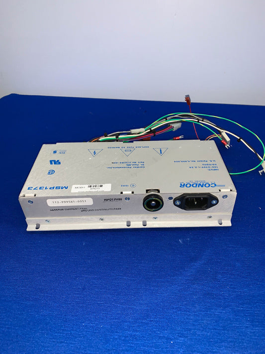 CONDOR MSP1373 CARDIAC PACEMAKERS INC., DC POWER SUPPLY, 100-240V, 2.3A, 50/60HZ