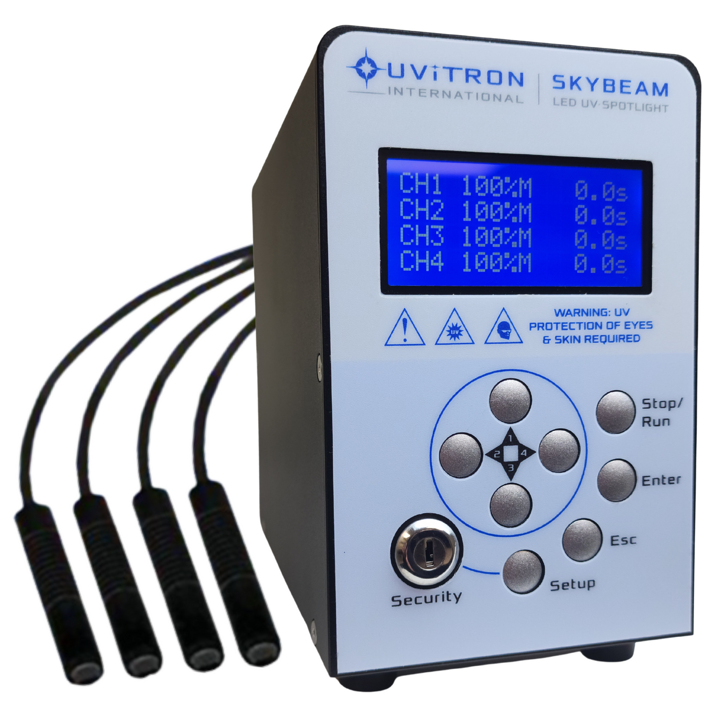 Uvitron Sky Beam LED Spot System UV Cure High Intensity Cool Operation