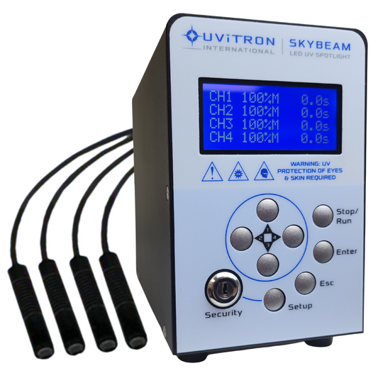 Uvitron Sky Beam LED Spot System UV Cure High Intensity Cool Operation