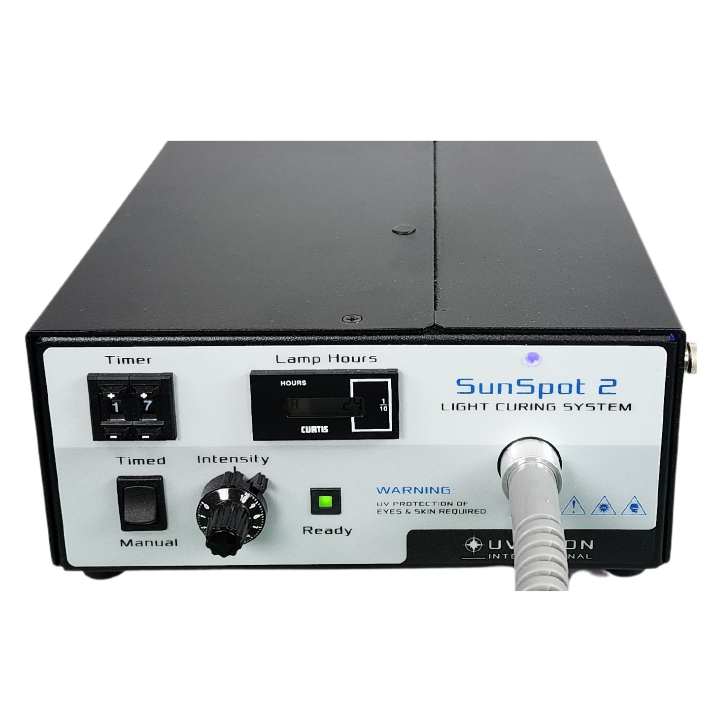SunSpot 2 light curing system on a white background