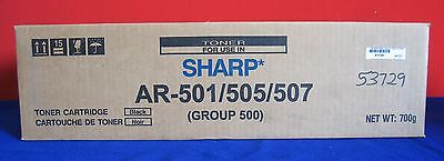 SHARP AR-501/505/507 TONERKARTUSCHE SCHWARZ (GRUPPE 500) NEU IN BOX