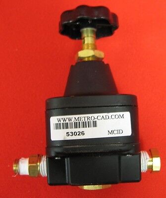 CBT 103674 PNEUMATIC REGULATOR 150 PSIG MAX OUTLET 10.6 PSIG MAX TEMP 160 DEG F.