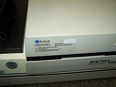 PACKARD DIRECT BETA COUNTER MODEL A960000 MATRIX 9600,TESTED FOR POWER ON ONLY