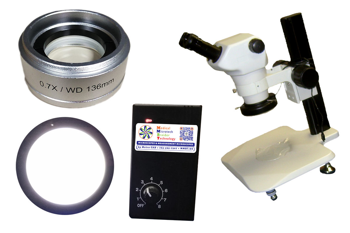 mmbt-unit-17-microscope-.7x-objective-lens-tilt-stand-circle-backlight
