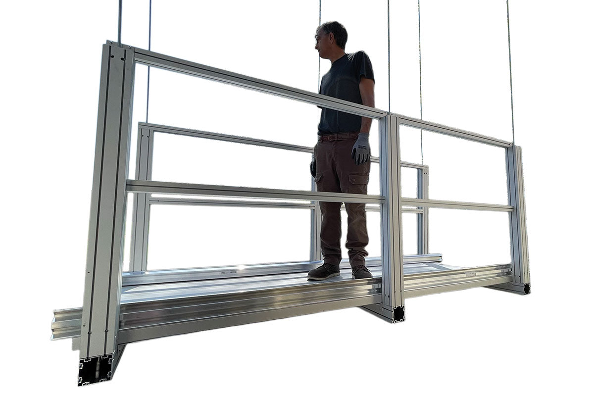 Microtech Extrusions Cleanroom Catwalk | By Metro CAD Medical Microtech Braider Technology ...