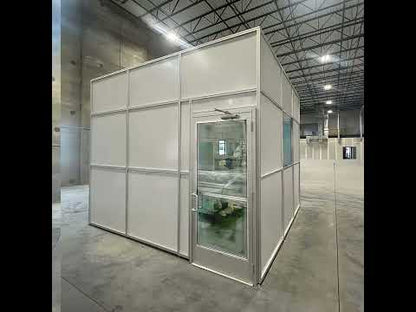 Kit per camera bianca MMBT da 12' 5" x 12' 9" Classe 8 100.000 ppm