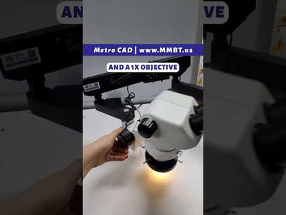Articulerende armmicroscoop-eenheid 4 | 50X - 200X | 10X oog | 1X lens