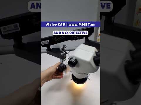 Articulating Arm Microscope Unit 4 | 50X - 200X | 10X eye | 1X Lens