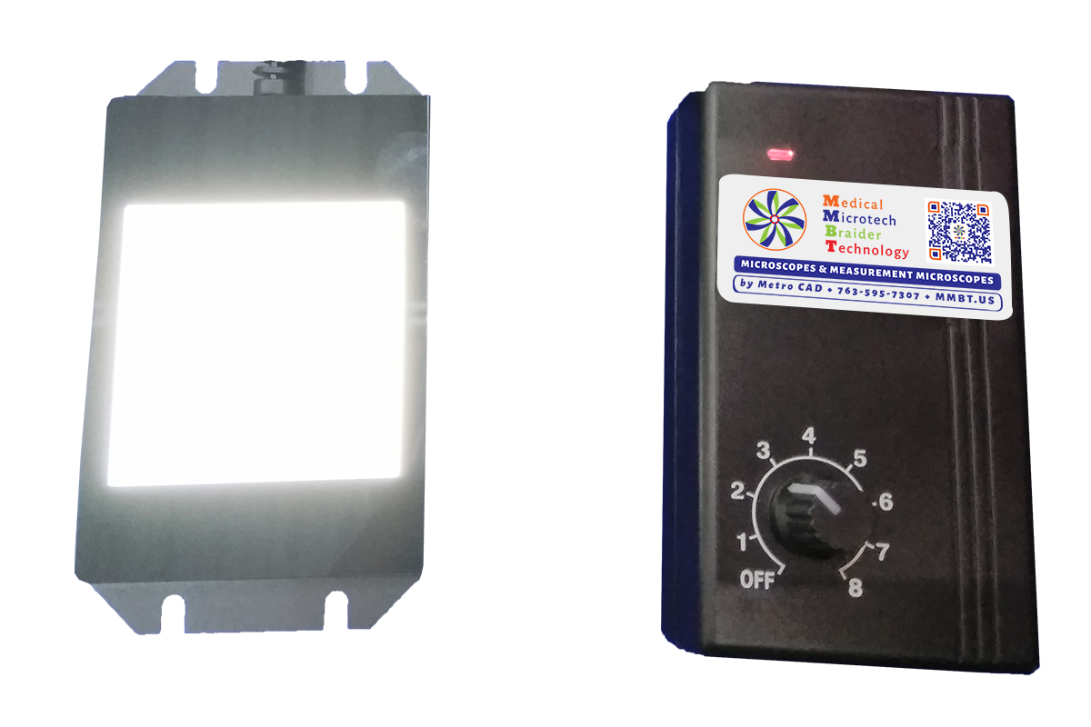 rb5000 led rectangle backlight microscope accessory