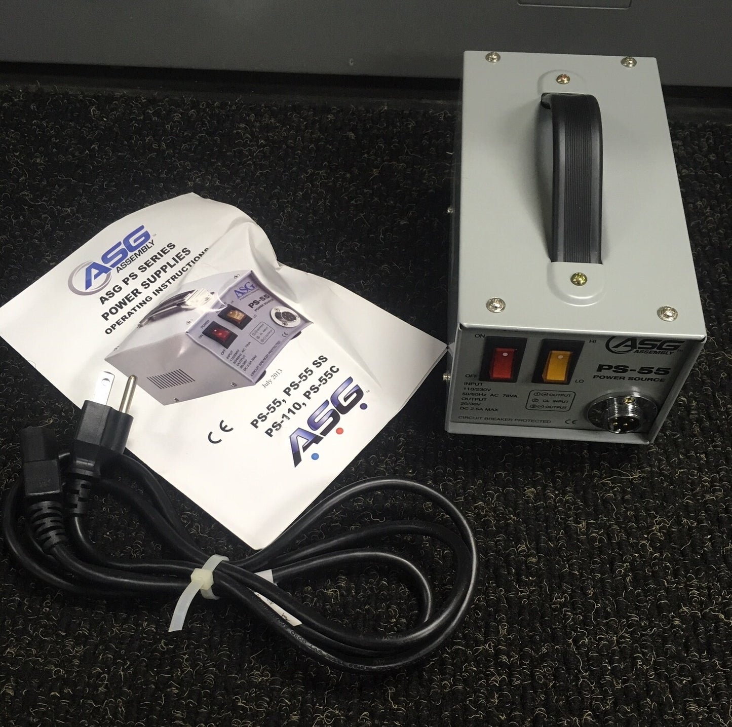 H1OS CL-6500 電動ドライバー（ASGアセンブリ付き）PS-55電源