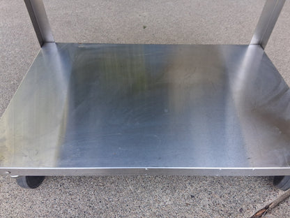 UPDATE INTERNATIONAL BC-2415SS STAINLESS STEEL BUS CART 3 SHELF 24" X 16" X 31"